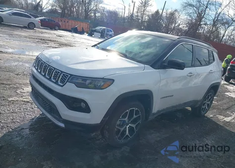 2025 Jeep Compass Limited 4X4 из США, поврежденный, VIN 3C4NJDCNXST531729